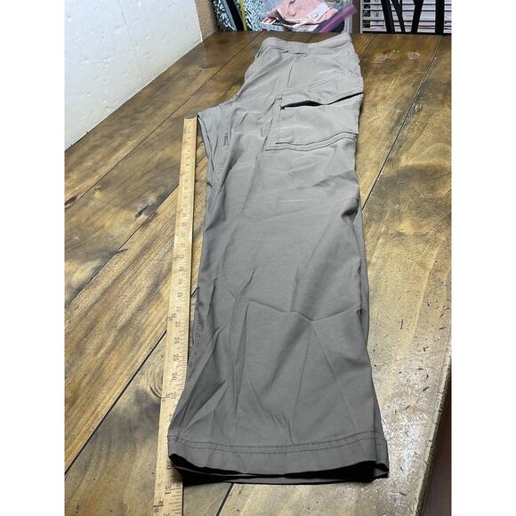 Duluth Trading Pants Men 36x32 Brown Cargo Flex Dry On The Fly - Picture 10 of 10